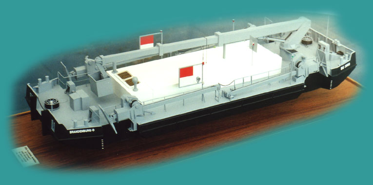 Brandenburg Spezialschiffsmodell