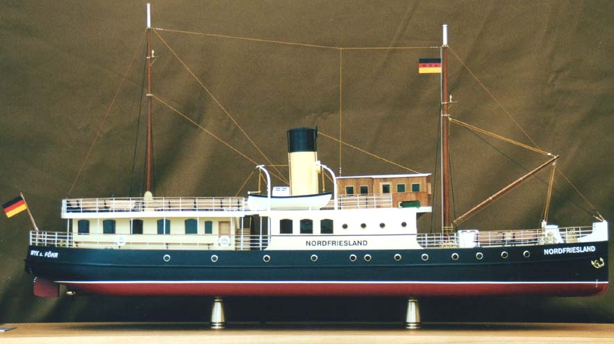 Nordfriesland historisches Schiffsmodell