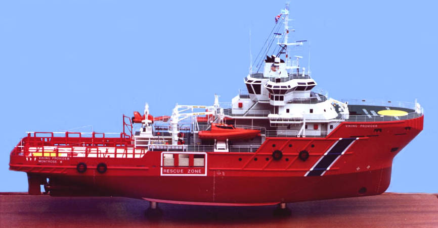 Viking Provider Eisbrecher/Schlepper-Schiffsmodell